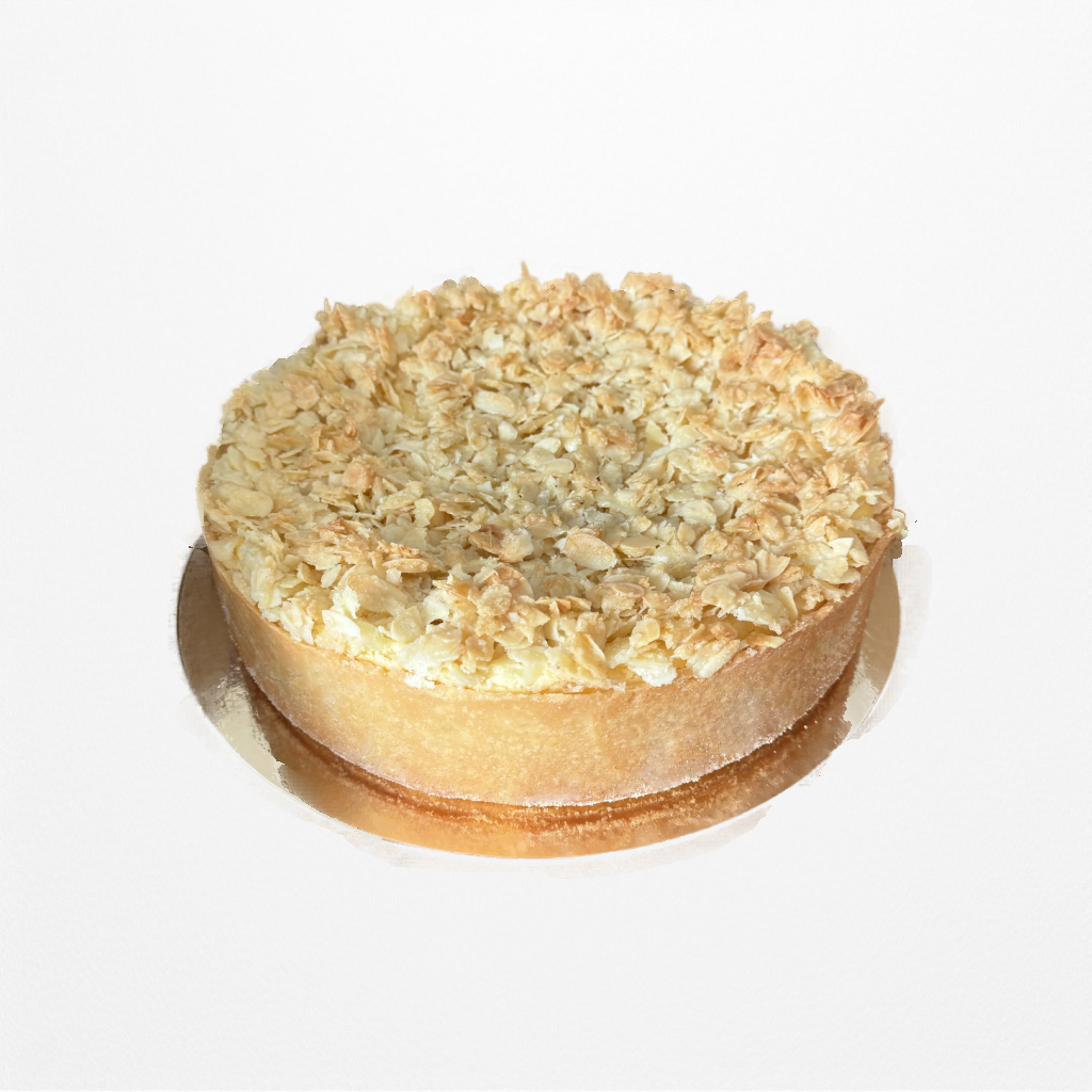 Mandarinen-Käsekuchen mit Bienenstichkruste